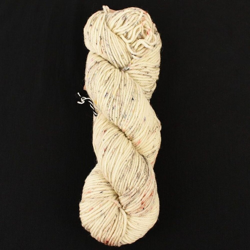 MadelineTosh Worsted Yarn 80/10/10 Merino Wool Cashmere Nylon Modern Fair Isle